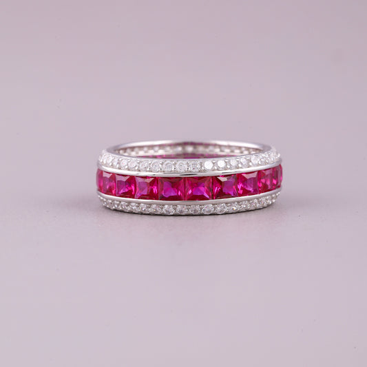 Floral Natural Sapphire Diamond Ring  Nature Inspired Bridal Jewelry
