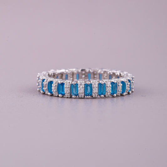 Natural Sapphire Diamond Ring by Elegant Gemstone Jewelry