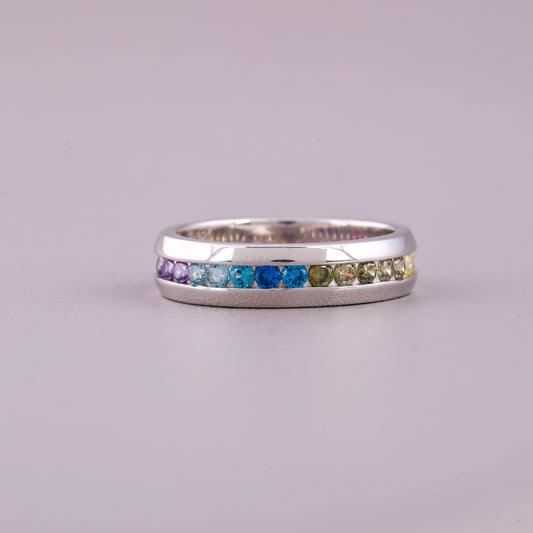 Natural Oval Sapphire Diamond Engagement Ring By Ivevar Fine Jewelry