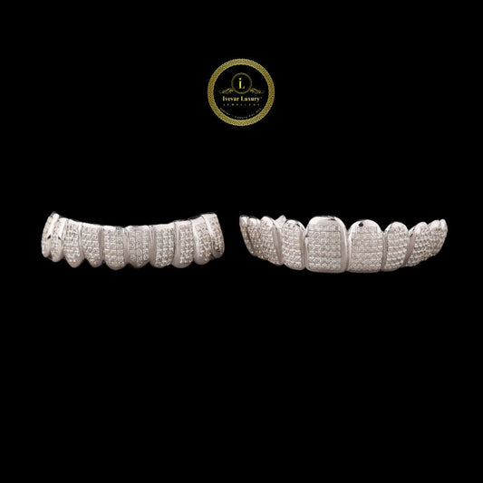 Luxury Diamond Teeth Grillz – VVS Clarity, Hip Hop Style By Ivevar