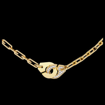 Clip Chain Necklace with Pave Moissanite Diamond Clasp
