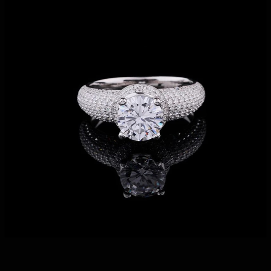 1.00 CT Chic & Stylish Round Cut Lab Grown Diamond Jewelry For Someone Special