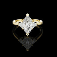 1.00 CT Delight Moissanite Marquise Cut Diamond Ring For Every Day