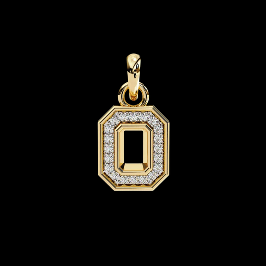 0.16 TCW Vintage Round Cut Moissanite Diamond Pendant with Classic & Antique Designs