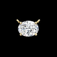 1.66 TCW Unique Oval Cut Lab Grown Diamond Pendant Designs Classic & Modern Picks
