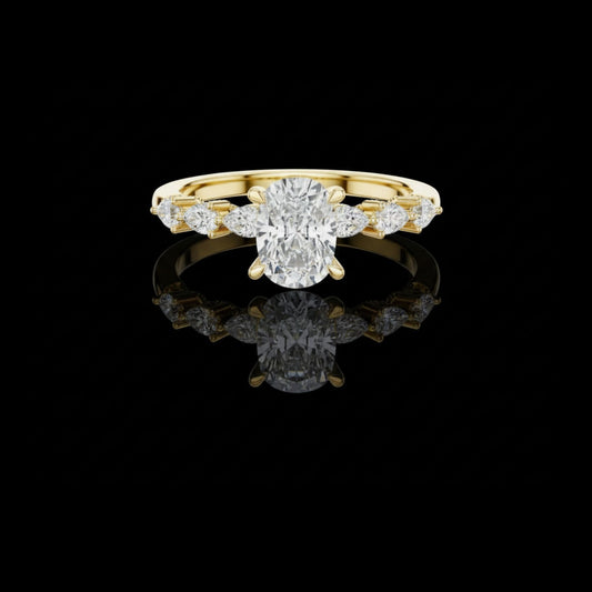 2.00 CT Stylish Moissanite Cushion Cut Diamond Ring For Every Look