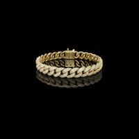 Round Cut Lab Grown Diamond Miami Cuban Link Bracelet