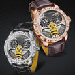 Fun Series Silver Honey Bee Automatic Watch