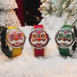 Fun Series Yellow Lion Dance Automatic Watch