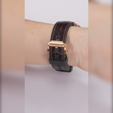 Craftmanship Series Rose Gold Enamel Chiming Snake Limited Edition Automatic Watch