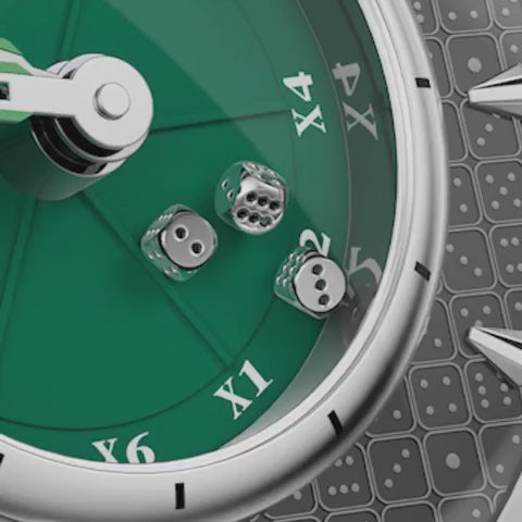 Casino Series Rose Gold European Roulette Automatic Watch