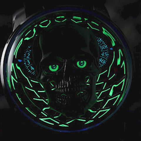 Craftmanship Series Rose Gold Skull Limited edition Automatic Watch