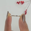 Baguette & Marquise Alternative Moissanite Diamond Eternity Wedding Band