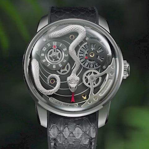 Craftmanship Series Silver Snake Automatic Watch