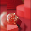 Craftmanship Series Red Enamel Chiming Snake Limited Edition Automatic Watch