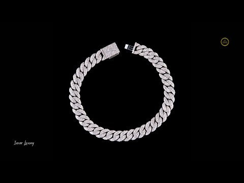 Cuban Link Bracelet Lab-Grown Diamond Custom Jewellery By Ivevar