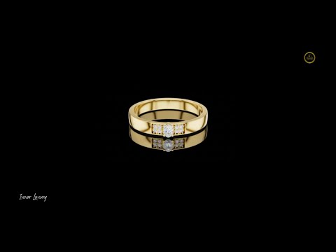 0.76 CT Timeless Moissanite Diamond Ring with Oval Center Stone and Pave Accents