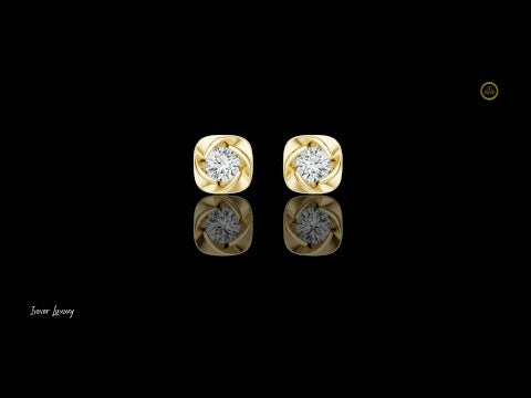 1.80 TCW Luxury Moissanite Diamond Stud Earrings with Round Cut Center Modern Shine For Birthday Gift