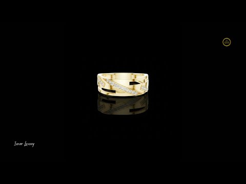 0.15 TCW Brilliant Round Lab Grown Diamonds Pave Set Openwork Ring Geometric Statement Fine Jewelry