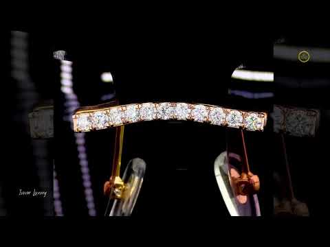 Luxury Custom Diamond Sunglasses Rimless Round Rose Gold Eye wear