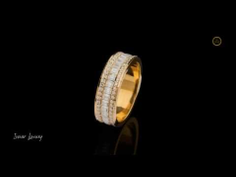 Emerald Cut Lab Diamond Eternity Wedding Band