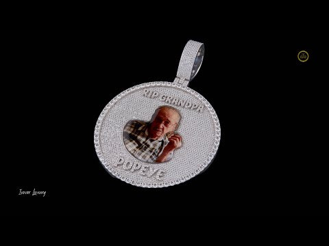 Exclusive Iced Lab Diamond Pendant Unique & Sustainable Luxury Ivevar