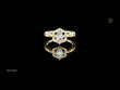 Floral Inspired Marquise Cut Moissanite Diamond Halo Engagement Ring