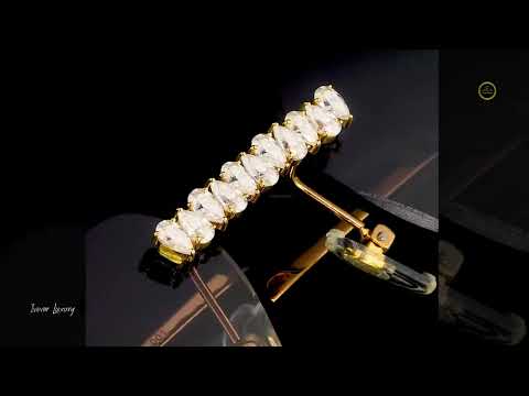 Custom Pear Cut Diamond Sunglasses Rimless Luxury Eye wear