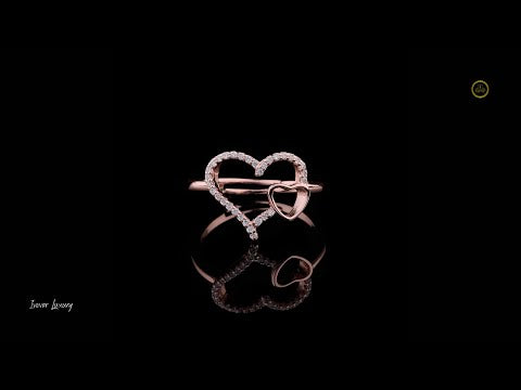 0.20 TCW Unique Engraved Bridal Ring Handmade Moissanite Round Diamond Love Band