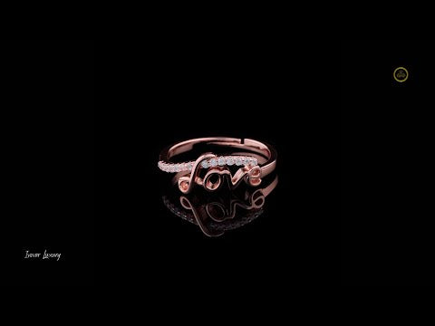 Minimalist Custom Round Cut Lab Diamond Love Wedding Band
