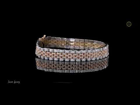 Elegant Lab Diamond Bracelet Unisex Friendly Design by Ivevar