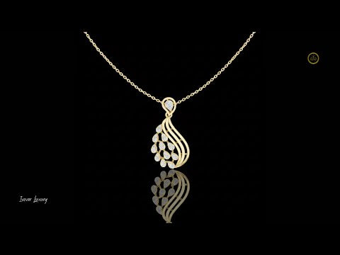 0.69 TCW Sparkling Teardrop Lab grown Diamond Pendant Modern Openwork Jewelry For Anniversary