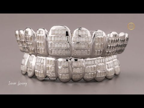 Custom Lab Grown Diamond Grillz for Teeth by Ivevar