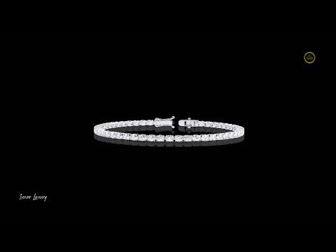 6.72 TCW Classic Tennis Bracelet with Sparkling Oval Cut Lab Grown Diamond Timeless Elegant Jewelry
