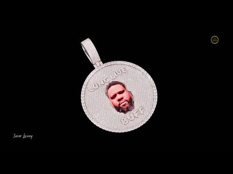 Drip Too Hard Custom Lab Diamond Pendant - Luxury Personalized Iced Out Jewelry Ivevar