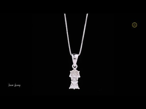 1.70 Ct Fancy Shape Lab Gworn Diamond Pendant By Ivevar