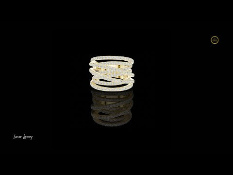 1.63 TCW Heavenly Moissanite Round Cut Diamond Ring For Special One