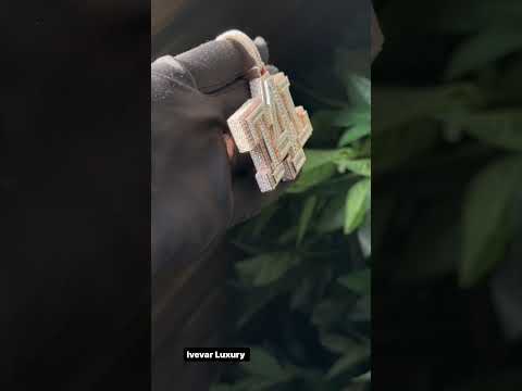 Personalized Lab Grown Diamond Pendant Necklace by Ivevar