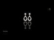 Open Teardrop Round Brilliant Lab Diamond Pear Halo Drop Earrings