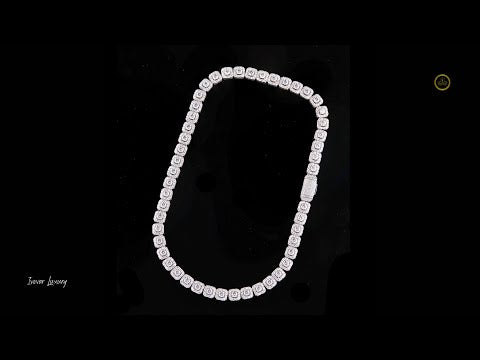 Crafted to Stun Moissanite Diamond Iced-Out Tennis Chain for Ultimate Drip By Ivevar