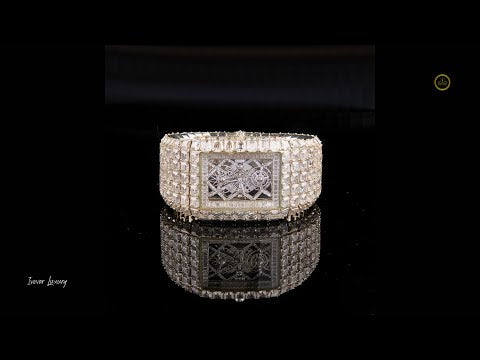 High-End Diamond Timepiece Where Power Meets Pure Elegance Asscher Diamond