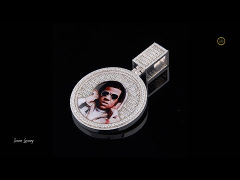 Luxury Lab-Created Diamond Custom Pendant Ethical & Unique Design Ivevar