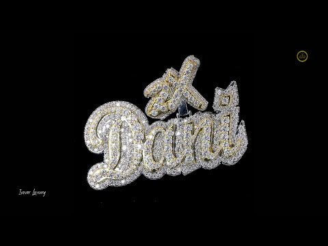 Iced Out Moissanite Cross - Rose Gold Plated Hip Hop Necklace