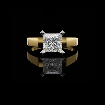 1.72 TCW Premium Quality Lab Grown Princess Cut Diamond Ring for Her Glam