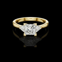1.00 CT Precious Lab Grown Princess Cut Diamond Ring For Still Love