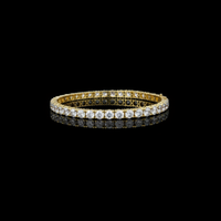 3.5mm Round Lab Grown Diamond Tennis Bracelet For Her Jewelry