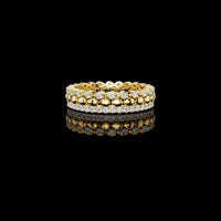 Diamond Beaded Eternity Lab Grown Diamond Band