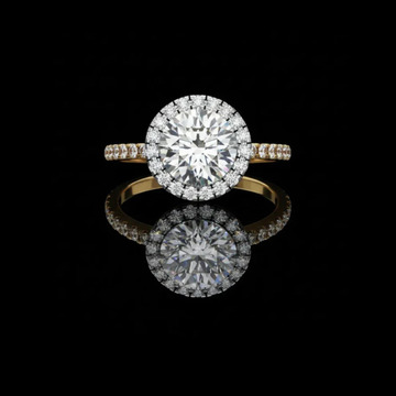 1.52 CT Minimalist Round Cut Lab Grown Diamond Simple & Sophisticated Ring For Someone Special