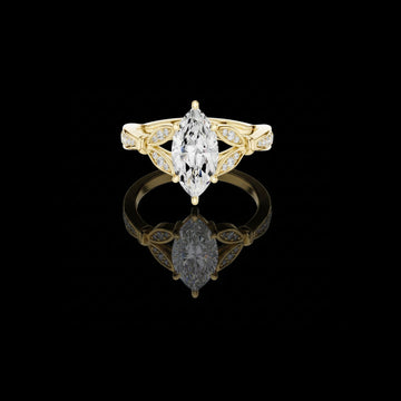 1.42 CT Stylish Moissanite Marquise Cut Diamond Ring For Every Time