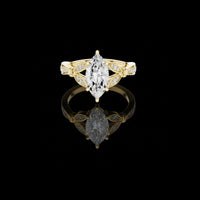 Stylish Moissanite Marquise Cut Diamond Ring For Every Time